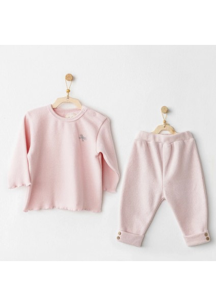 Andywawa AC26218 Casual 2'li Takım Pink