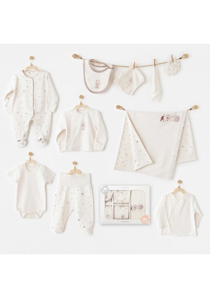 Andywawa AC26181 My 1 St Wardrobe 10'lu Hastane Çıkışı Ekru