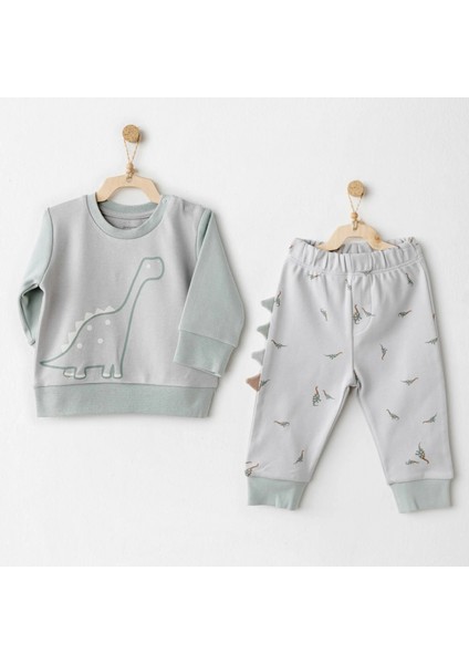 Andywawa AC26005 Mummy S Snuggle Saurus 2'li Bebek Takım Green