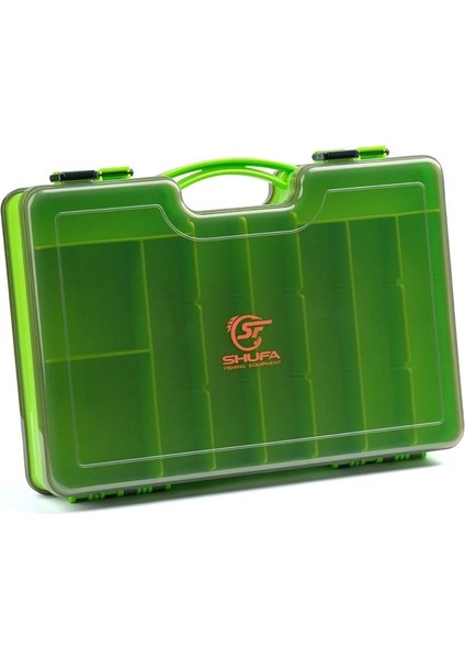 Çift Taraflı Seperatörlü Yeşil Suni Yem Kutusu 29.3X20.5X5.8