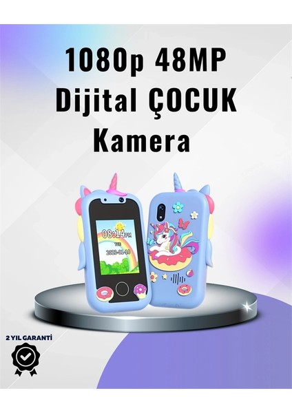 Çocuklar Için Eğitici ve Eğlenceli Dijital Kamera