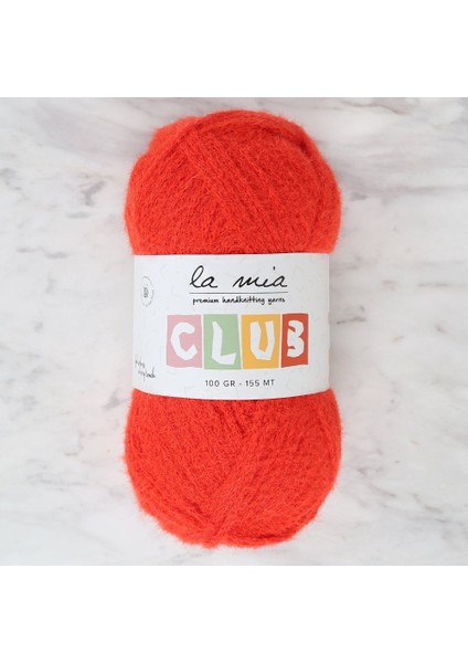 La Mia Club Turuncu El Örgü Ipi - 611