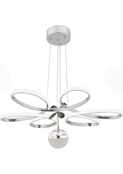 Flora Modern Krom Cam Avize Yatak Odası - Hol - Salon fiyatları