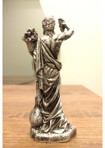 Dionysos Biblo Neşe ve Şarap Tanrısı 15,5 cm Tasarım Mitolojik Heykel Ev Dekor Hediyelik Eşya fiyatları