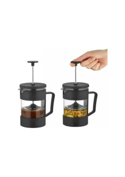 Siyah Cam French Press 420 ml fiyatları