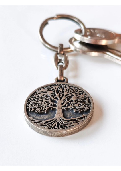 Hayat Ağacı Metal Anahtarlık modelleri