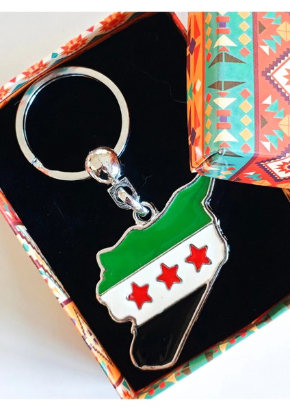 Filistin Bayraklı Metal Anahtarlık modelleri