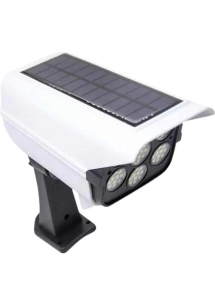 Solar Bahçe Aydınlatması Hareket Sensörlü Uzaktan Kumandalı Kamera Görünümlü indirimleri