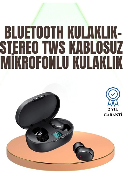 Kablosuz Kulak Içi Bluetooth Kulaklık Stereo Dokunmatik Kontrollü Kulaklık