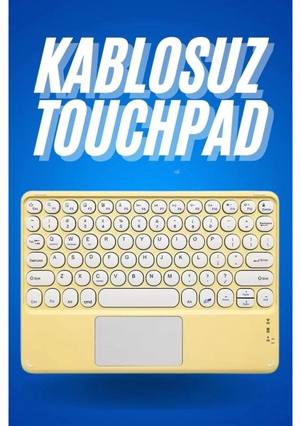 Bluetooth Touchpad Klavye Ultra Ince Taşınabilir Q Klavye fiyatları