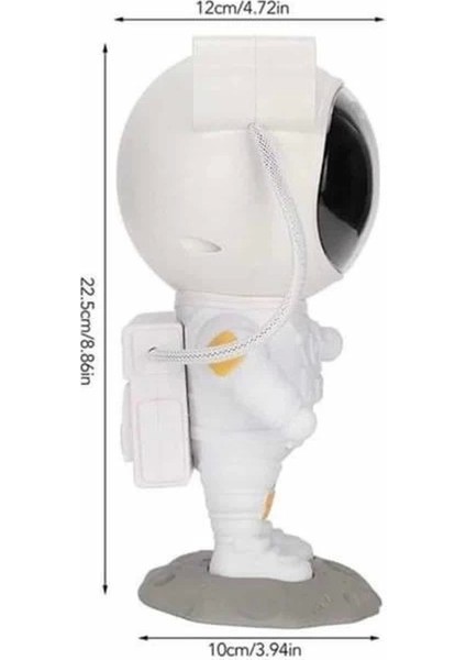Projeksiyon Astronot Lamba Speaker Sevimli Astronot Bluetooth Hoparlör fırsatları