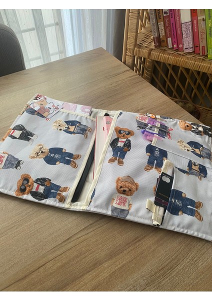Pöticorn Teddy Bear Ayıcık Tablet Kılıfı Kitap Kılıfı Ajanda Kılıfı, Organizer, Hediye, modelleri