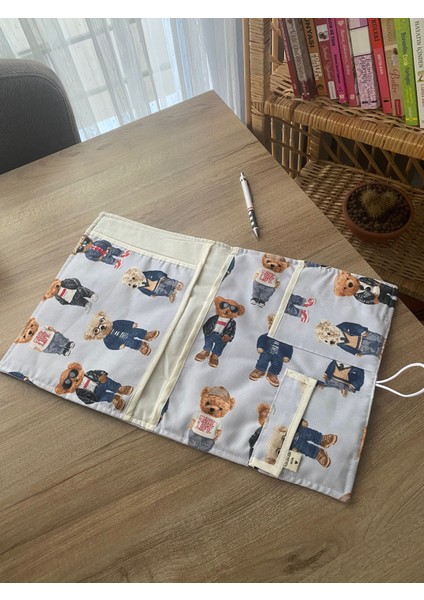 Pöticorn Teddy Bear Ayıcık Tablet Kılıfı Kitap Kılıfı Ajanda Kılıfı, Organizer, Hediye, fırsatları