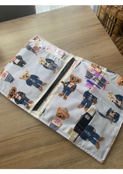 Pöticorn Teddy Bear Ayıcık Tablet Kılıfı Kitap Kılıfı Ajanda Kılıfı, Organizer, Hediye, indirimleri