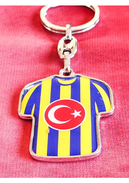 Sarı Lacivert Takım Formalı Metal Anahtarlık modelleri