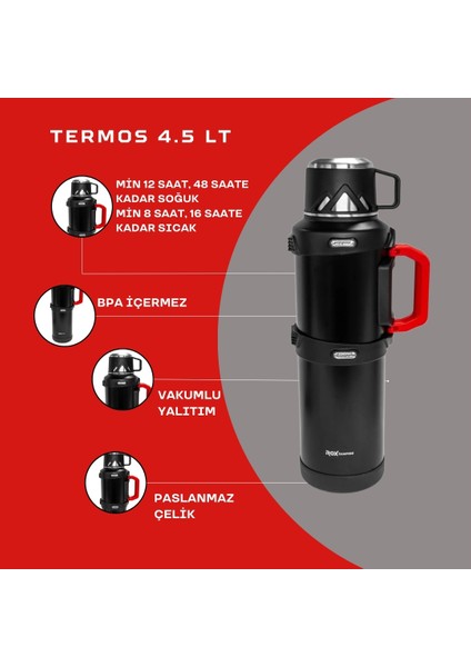 Campıng 4.5 Lt Kamp Termos