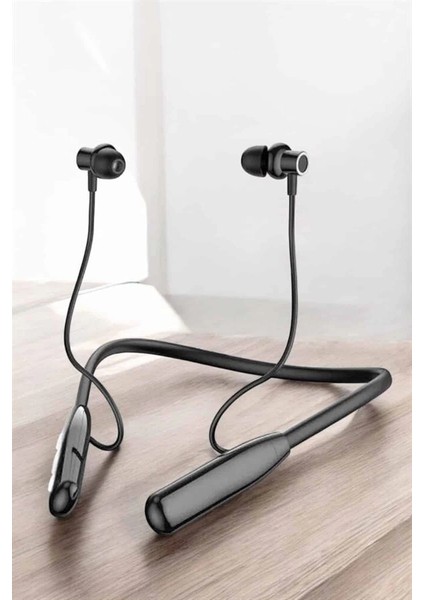 Boyun Bantlı Bluetooth Kulaklık Yüksek Ses Kaliteli 100 Saat Kulaklık