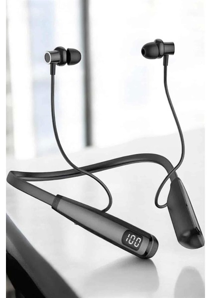 Boyun Bantlı Bluetooth Kulaklık Yüksek Ses Kaliteli 100 Saat Kulaklık modelleri