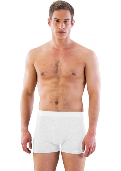Miraxx Beyaz Mı Emay 6700 Erkek Boxer