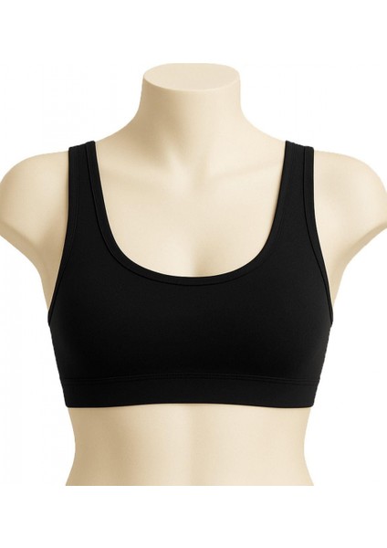 Miraxx Siyah Mı Emay 1817 6&apos;lı Pedli Sporcu Sütyen