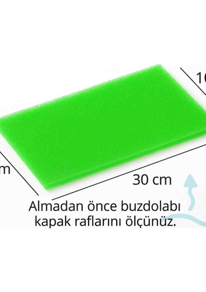 Buzdolabı Kapak Içi Nem ve Rutubet Önleyici Mat 10X30 cm Kesilebilir Raf Koruyucu Mat modelleri