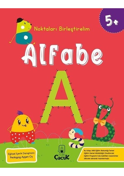 Noktaları Birleştirelim - Alfabe +5 Yaş