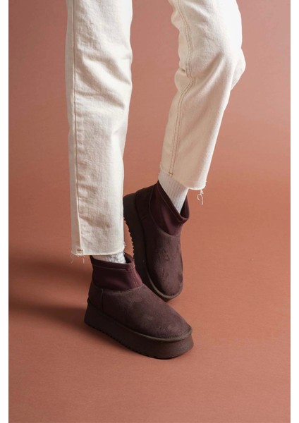 Cuen Kahverengi Süet Bot fiyatları