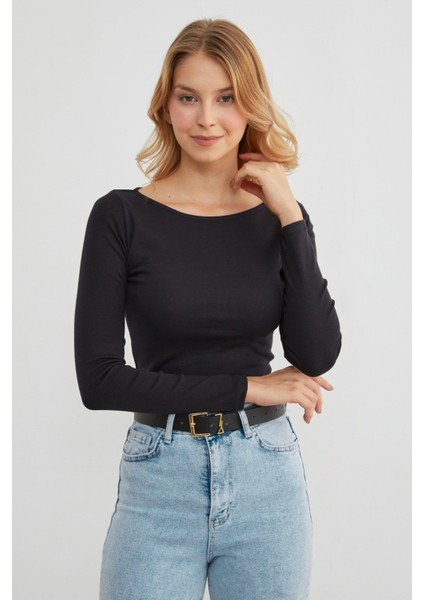 Basic Kayık Yaka Modal Body indirimleri