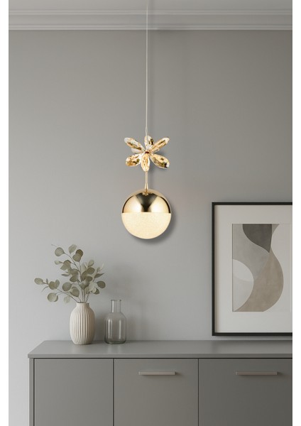 Ahenk Modern Gold Avize Yatak Odası - Hol - Salon