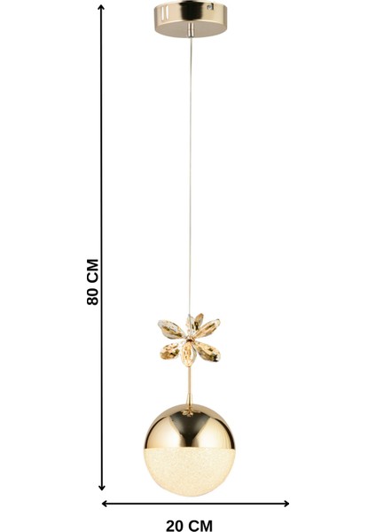 Ahenk Modern Gold Avize Yatak Odası - Hol - Salon modelleri