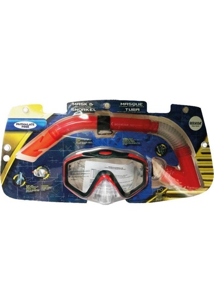 Maske Şnorkel Olimpos Dalış Seti - 2357A/121CSB (Lisinya)