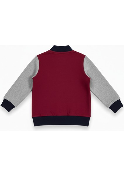 Erkek Çocuk Fermuarlı Sweatshirt Bordo fiyatları