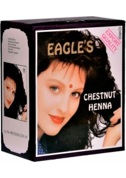 Eagle's Orijinal Hint Kınası Saç Boyası Kestane Rengi - Chestnut Henna fiyatları
