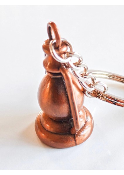 Metal Bakır Renkli Gaz Lambası Şeklinde Anahtarlık fiyatları