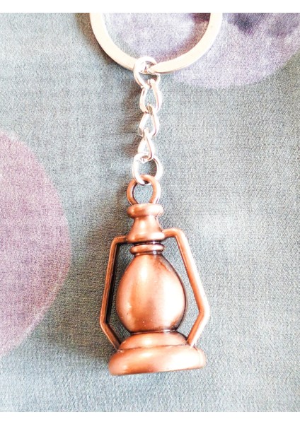 Metal Bakır Renkli Gaz Lambası Şeklinde Anahtarlık indirimleri