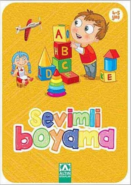 Sevimli Boyama - Sarı