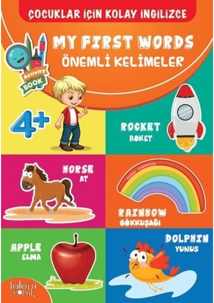 Çocuklar Için Kolay Ingilizce - My First Words Önemli Kelimeler