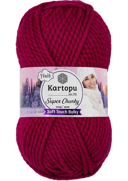 1 Adet Super Chunky Kalın Kışlık El Örgü Ipliği 100 gr K799