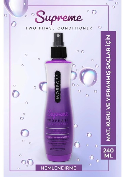 Çift Fazlı Supreme Kondisyoner Fön Suyu 240 ml - Mrfs