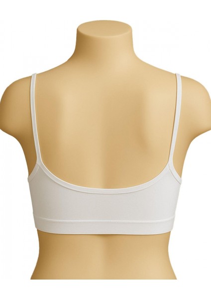 Miraxx Beyaz Mı Emay 1815 6&apos;lı Pedli Alıştırma Sütyeni fiyatları