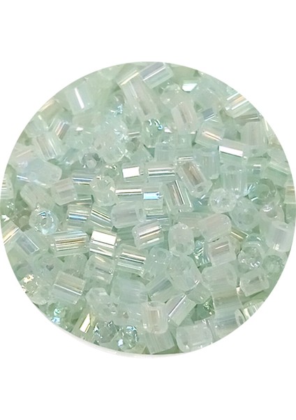 Kesme Cam Boncuk 2mm - 20 Gram - Şeffaf Beyaz -BNC320 fiyatları