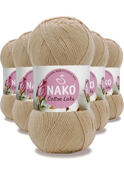 5 Adet Cotton Lüks Yelek Tunik Kazak Bluz Hırka Ipi Yünü Camel 97582