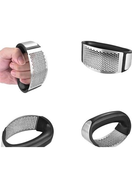Buffer® Yeni Sarımsak Ezici Paslanmaz Çelik Garlic Press