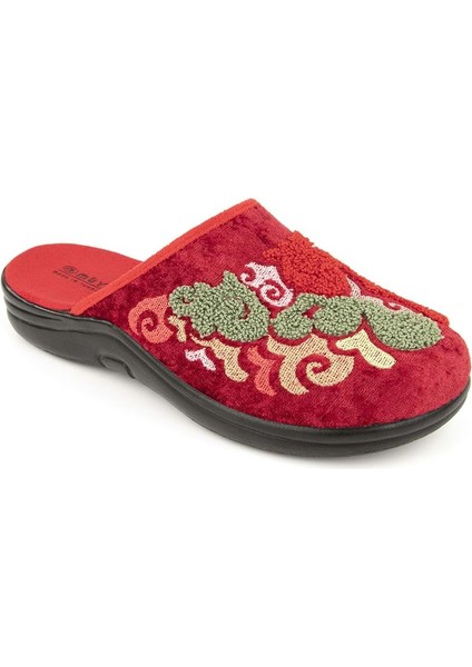 Kastra Anatomik Taban Nakışlı Kışlık Kadın Ev Terliği modelleri