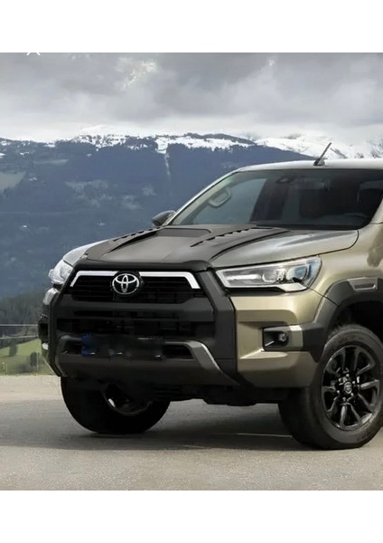 Toyota Hilux Kaput Kaplama Kabartma Scoop 2021-2023