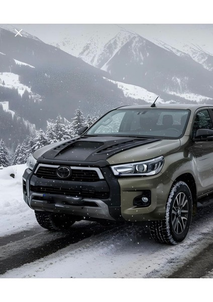 Toyota Hilux Kaput Kaplama Kabartma Scoop 2021-2023 fiyatları