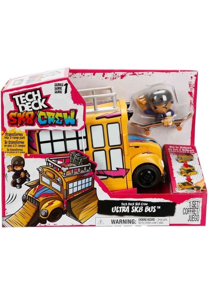 6071034 Tech Deck Sk8 Crew Oyun Seti
