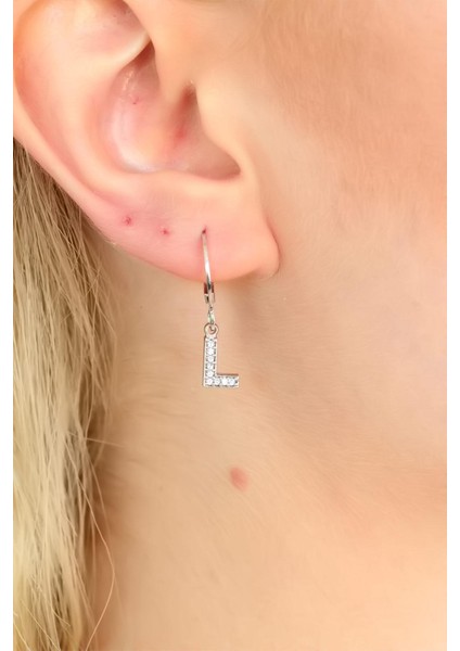 L Harf Bayan Küpe - Lisinya