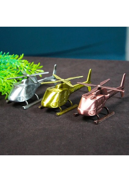 Dekoratif Metal Helikopter