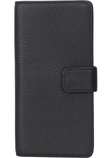 Coppet 6.7 Inch Uyumlu Deri Kartlıklı Kılıf Erc1 Siyah fiyatları